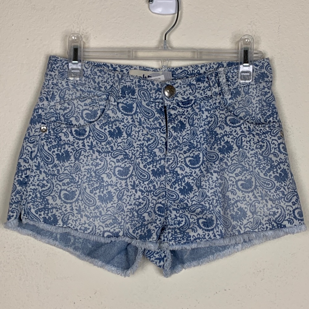 Jolt- Lauren Stein Blue & White Shorts size 1